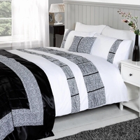 Safari Double Duvet Set - Charcoal