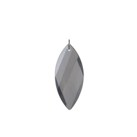 Saturn Spare Crystal Droplet in Smoke Grey