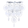Saturn Wall Light - 2 Light - Opal