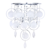 Saturn Wall Light - 2 Light - Opal