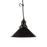 Senna Plug In Cable Ceiling Pendant Light Kit - Black