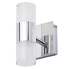 Settle LED 2 Light Up and Down Wall Light - Chrome