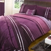 Sherringham Single Duvet Set - Aubergine