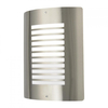 Sigma 1 Light Outdoor Slat Wall Lantern - Stainless Steel