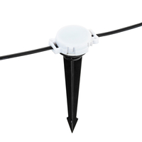 Sitka Add-in Outdoor Photocell Sensor for Outdoor Garden Light Kits - Black