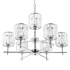 Skydda 9 Light Bathroom Chandelier - Chrome