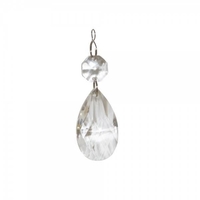 Small Clear Almond Crystal