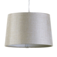 Small Easy to Fit Tapered Drum Ceiling Shade - Sand