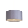 Small Ribbon Easy to Fit Ceiling Shade Drum - Grey