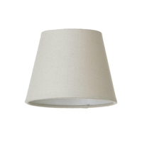 Soft Cotton Candle Lamp Shade - Mocha