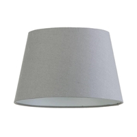 Soft Cotton Easy to Fit 30cm Lamp Shade - Grey