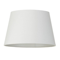 Soft Cotton Easy to Fit 35cm Lamp Shade - Ivory