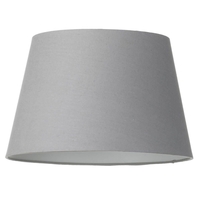 Soft Cotton Easy to Fit 40cm Lamp Shade - Grey