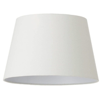 Soft Cotton Easy to Fit 40cm Lamp Shade - Ivory
