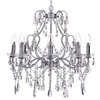 Spa Pro - Anya 8 Light Bathroom Chandelier - Chrome