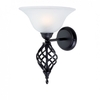Spiral Wall Light - Black
