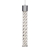 Spiro Tubular LED Ceiling Pendant - Chrome