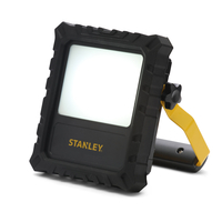 Stanely 20 Watt LED Portable Outdoor Rechargable Work Light - Yellow and Black