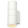 Stanley Arda Outdoor 2 Light Up & Down Wall Light - White