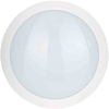 Stanley Como IP66 Outdoor LED Flush Ceiling or Wall Light with Sensor - White