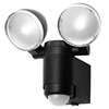 Stanley Moritz Twin Outdoor 2 Watt LED Battery Powered Flood Light - Black