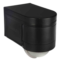 Stanley Palena Corner Mount 360 Degree PIR Sensor - Black