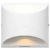Stanley Ticino Outdoor LED Flush Aluminium Up Down LED Wall Light - White