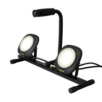Stanley Twin 20 Watt Portable LED Outdoor Work Light - Black