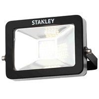 Stanley Zurich Outdoor 10 Watt LED Flood Light - Warm White - Black