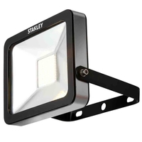Stanley Zurich Outdoor 30 Watt LED Flood Light - Cool White - Black