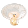Suilven Large Plaster Ceiling Rose - White