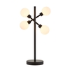 Supa 4 Light Stick Table Lamp - Black