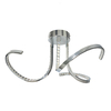 Swirl 3 Arm LED Semi Flush Ceiling Light - Chrome