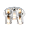 Sylvia 3 Light Bathroom Ceiling Spotlight Plate - Chrome