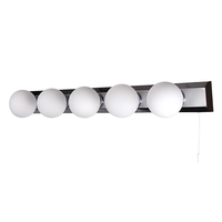 Tasmieno 5 Light Hollywood Style Bathroom Wall Light – Chrome