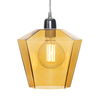 Tethys Glass Easy to Fit Pendant Shade - Amber