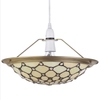 Tiffany Easy to Fit Shallow Dish Uplighter Shade - Honey