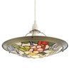 Tiffany Light Shade - Floral Easy to Fit - Multi Coloured