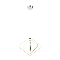 Tili LED Diamond Shaped Pendant Light - Chrome