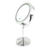 Toscana LED Battery Operated Touch Height Adjustable Mirror - Chrome