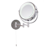 Toscana LED Round 2x Magnifying Mirror - Chrome