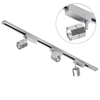 Track Lighting Kit MR16 Triple Hexagonal Spotlight - Silver
