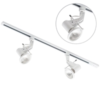 Track Lighting Kit PAR-30 Double Die Cast Spotlight - White