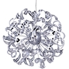 Twirl 12 Light Chrome Pendant Ceiling Light