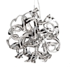 Twirl 6 Light Ceiling Pendant - Chrome