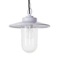 Vancouver 1 Light Pendant Ceiling Light - White