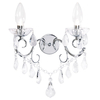 Vara 2 Light Wall Light - Chrome