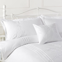 Victoria Pair of Housewife Pillow Cases - Cream