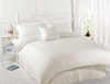 Victoria Pair of Single Duvet Covers - Cream