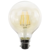 Vintage Filament 4 Watt Globe B22 Bayonet Cap LED Light Bulb - Gold Tinted